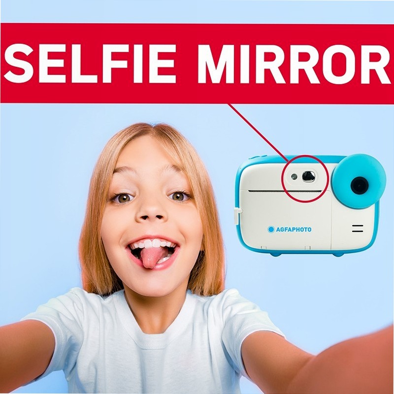 Fotocamera Instant Cam AgfaPhoto Realikids Bianco