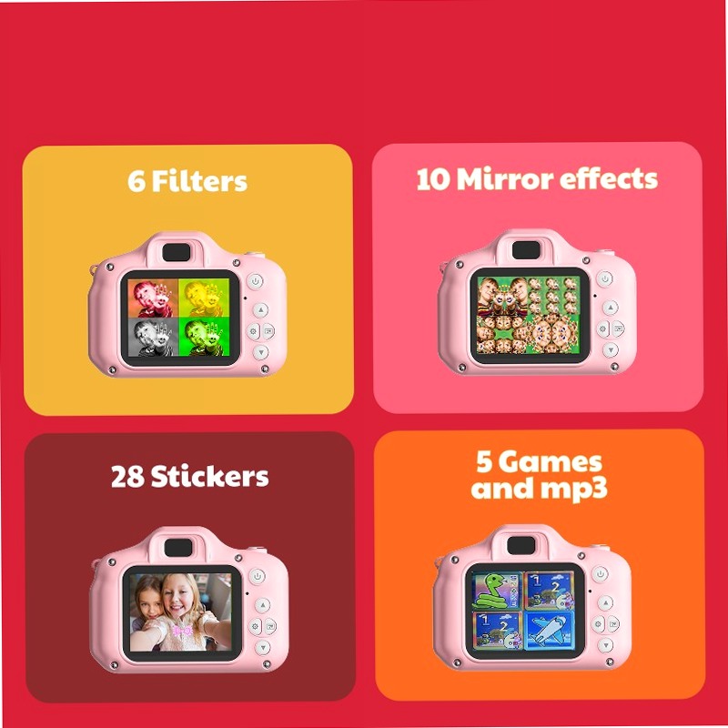 Fotocamera per Bambini AgfaPhoto Realikids Cam Mini
