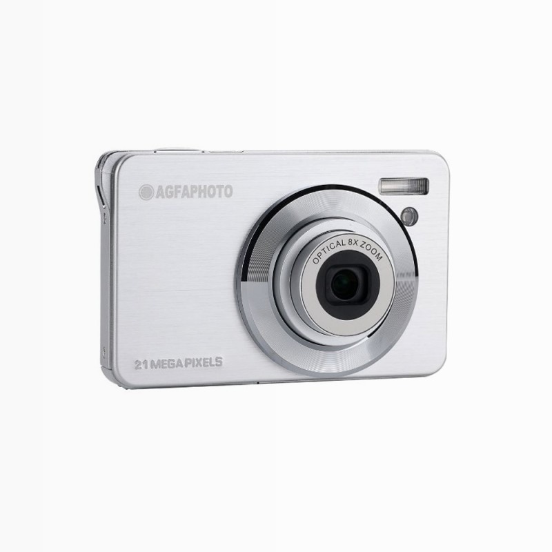 AgfaPhoto Realishot DC8300 – Fotocamera Compatta 21 MP, Zoom Ottico 8x, Video Full HD