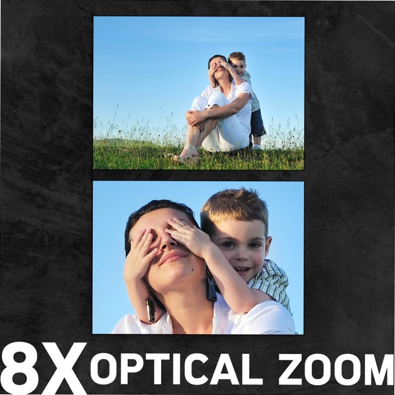 AgfaPhoto Realishot DC8300 – Fotocamera Compatta 21 MP, Zoom Ottico 8x, Video Full HD