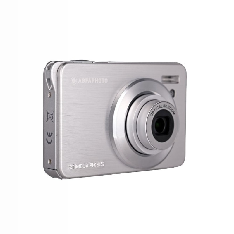 AgfaPhoto Realishot DC8300 – Fotocamera Compatta 21 MP, Zoom Ottico 8x, Video Full HD