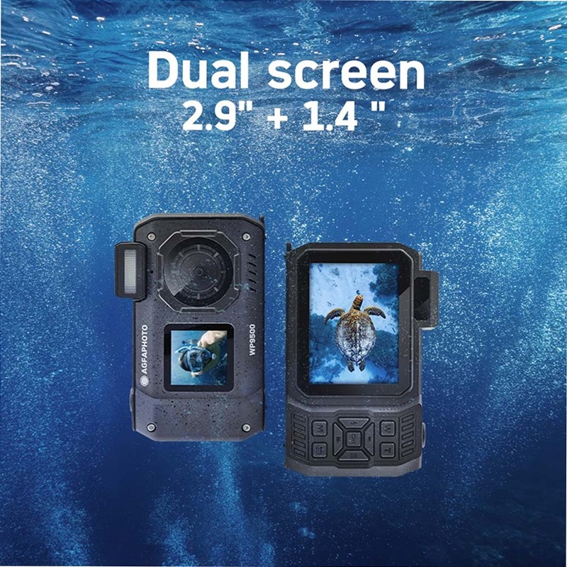 Fotocamera digitale impermeabile - AgfaPhoto Realishot WP9500 – Impermeabile fino a 7 m
