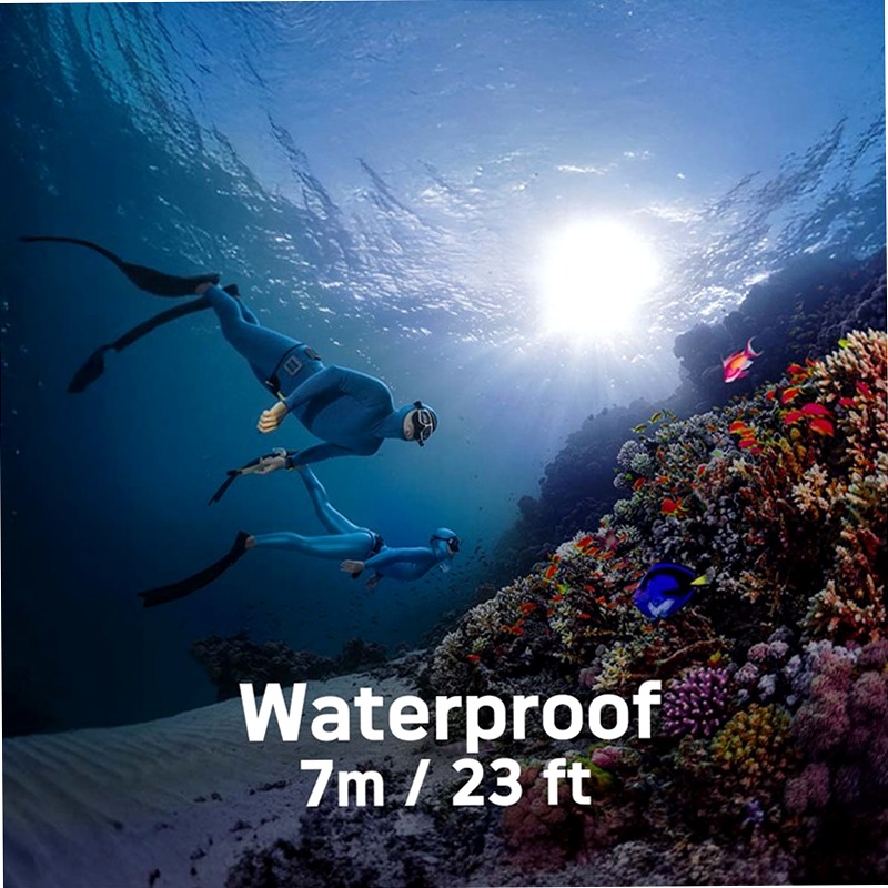 Fotocamera digitale impermeabile - AgfaPhoto Realishot WP9500 – Impermeabile fino a 7 m