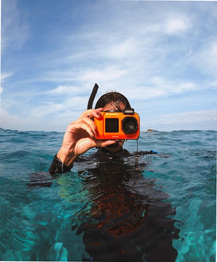 Fotocamera digitale impermeabile - AgfaPhoto Realishot WP9500 – Impermeabile fino a 7 m