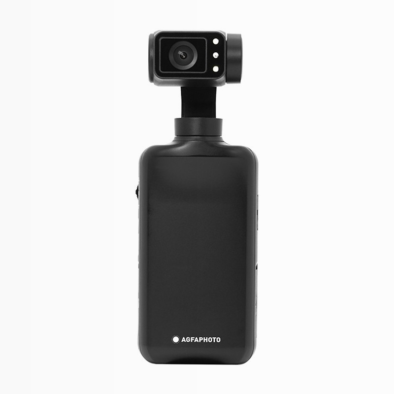 Gimbal Camera Realimove MC3X AgfaPhoto - Stabilizzazione a 3 Assi 120° 4K
