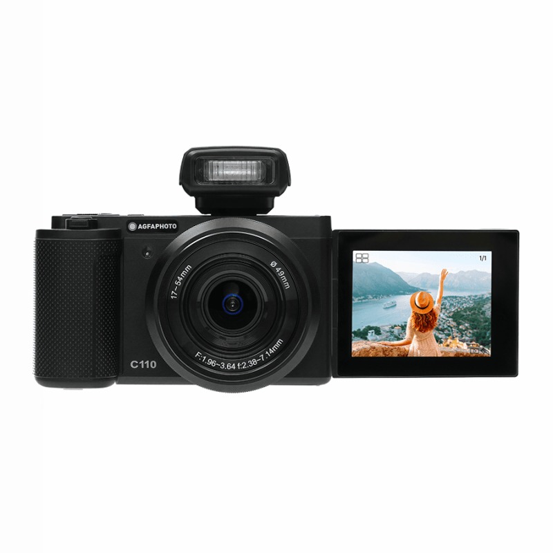 Fotocamera Digitale Compatta – AgfaPhoto Realishot C110 – Ultra Grandangolo 3f/