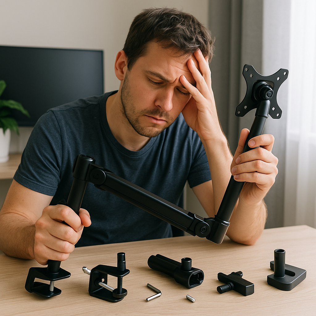 Montaggi, supporti e bracci: errori da evitare prima dell'acquisto