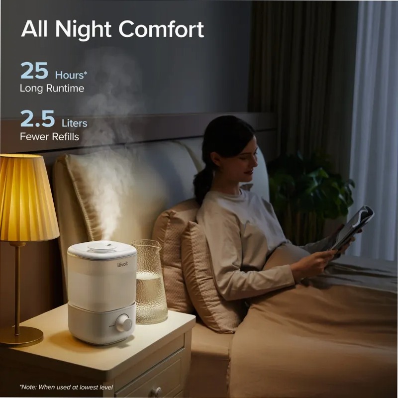 Levoit Classic 160 - Umidificatore per Camera da Letto