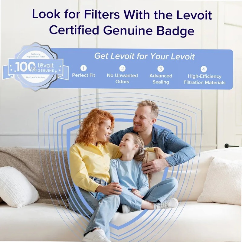 Levoit Vital 200S-P Smart Air Purifier - Nero