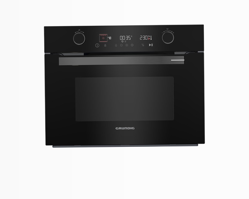 GEKW12401B | Forno Grundig con illuminazione alogena A Nero