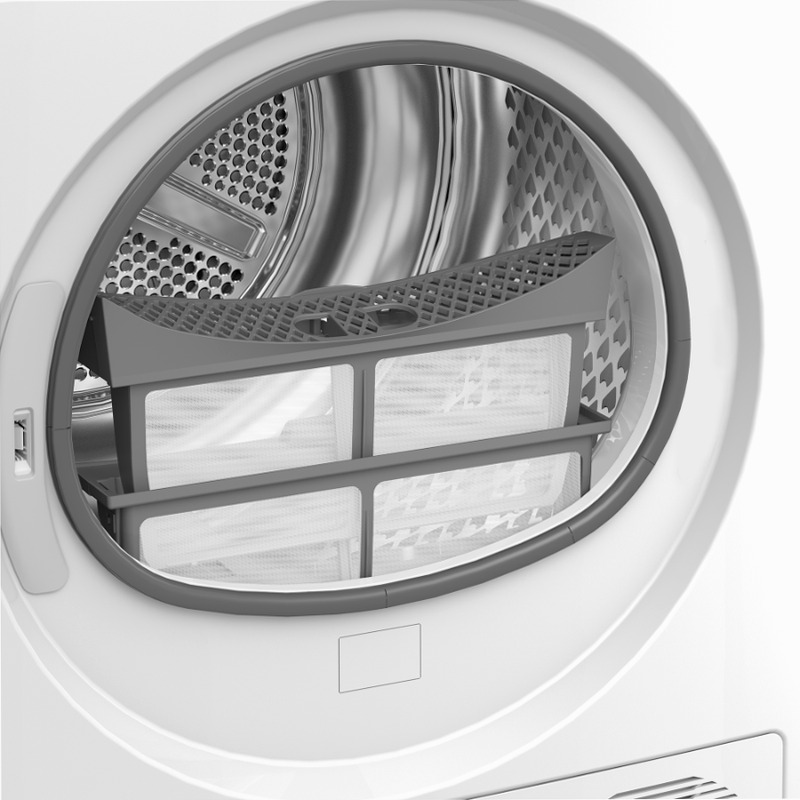 GTP6324WI-IT - Asciugatrice A+++, Ironfinish, Wi-Fi 9kg Bianco