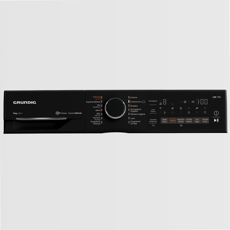 GTP6324WI-IT - Asciugatrice A+++, Ironfinish, Wi-Fi 9kg Bianco