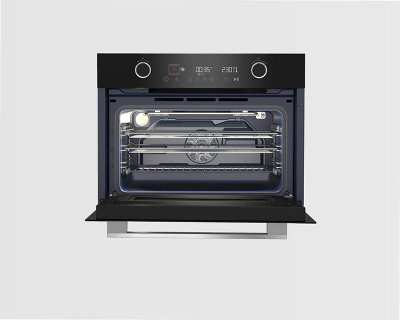 GEKW32400B | Forno Grundig con Illuminazione Alogena A Nero