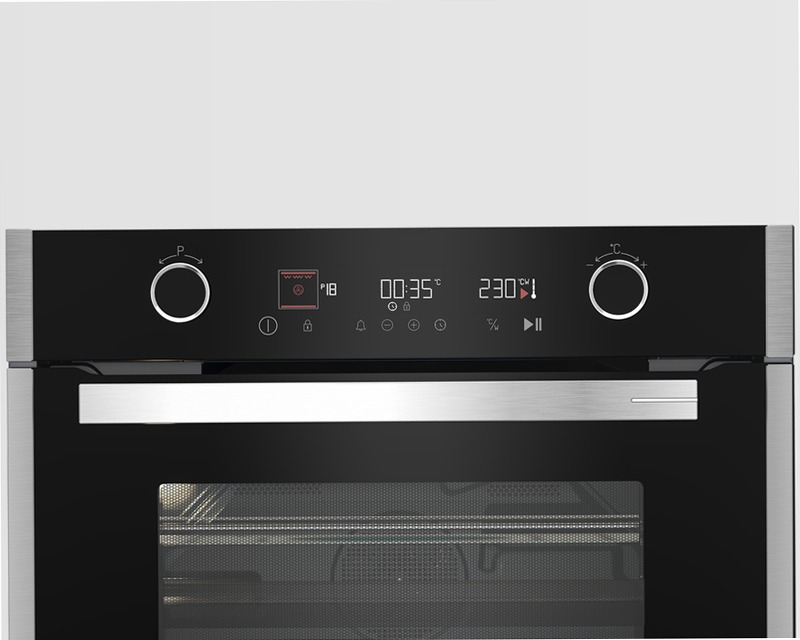 GEKW19400B - Forno Grundig con Funzioni Multifunzione 48 A Acciaio