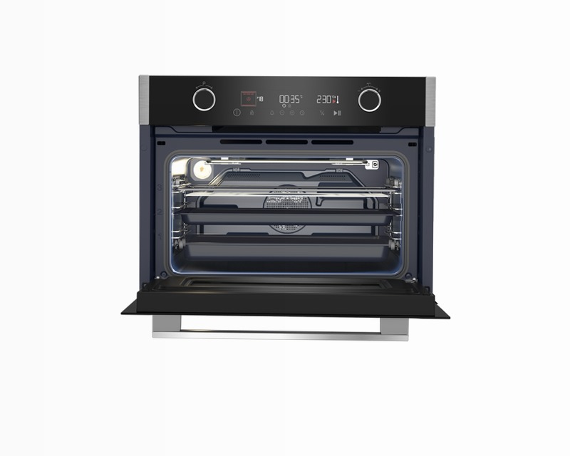 GEKW19400B - Forno Grundig con Funzioni Multifunzione 48 A Acciaio