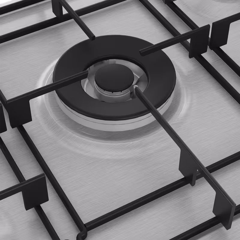 GIGA723514XE: Pulizia facile e risparmio energetico Acciaio