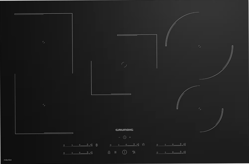 GIEI827577PN - Piano Cottura Grundig Nero