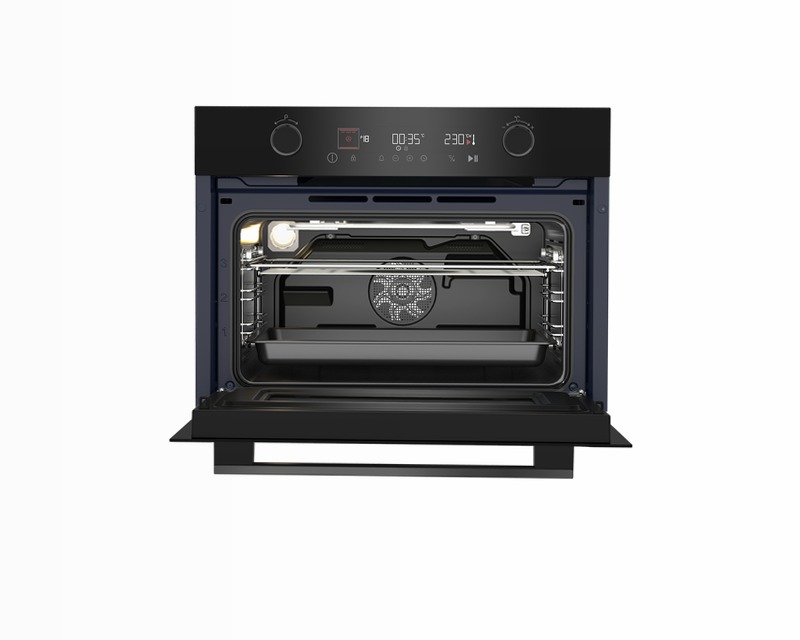 GEKW12400B | Forno Grundig con Illuminazione Alogena A Nero