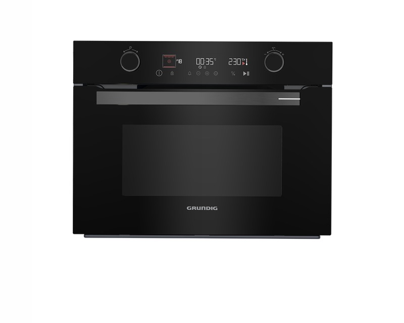 GEKW12400B | Forno Grundig con Illuminazione Alogena A Nero