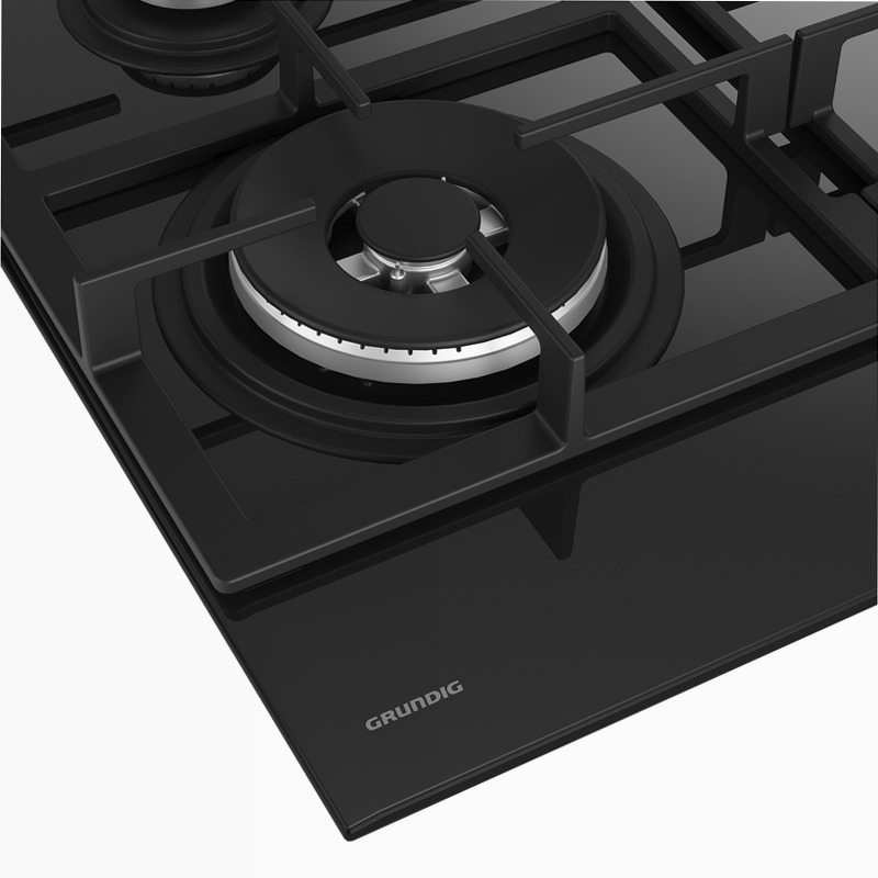 GIGL 6234250 - Piano Cottura a Gas Grundig Nero