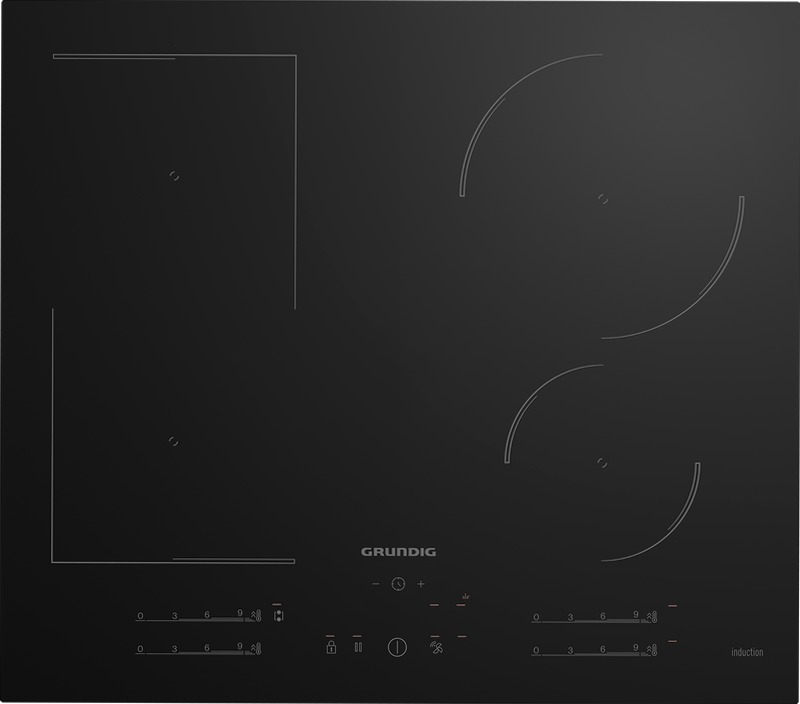 Piano Cottura GIEI627474PN Grundig Nero