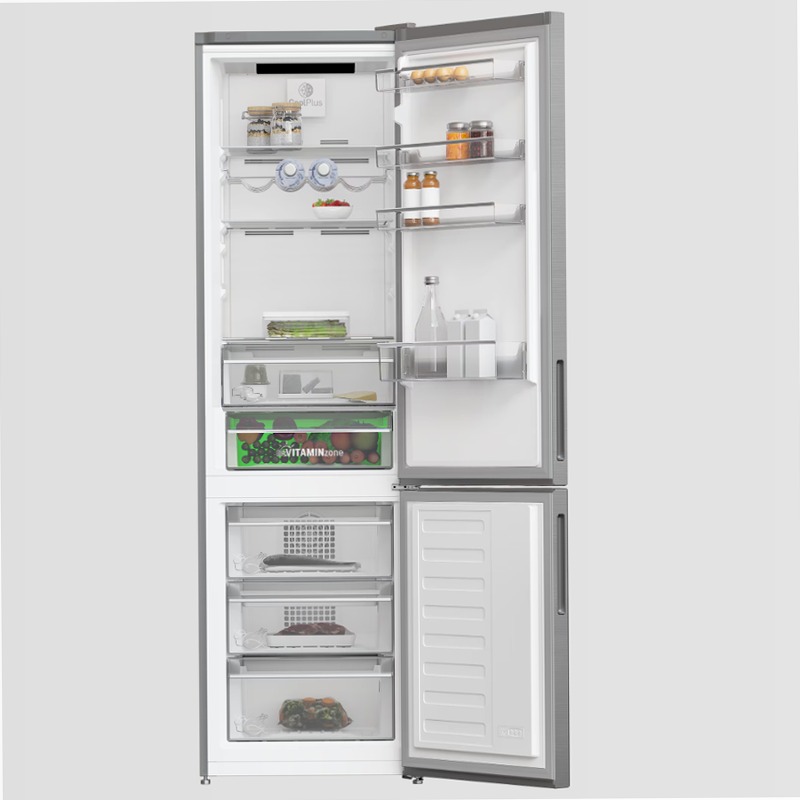 GKN 26240 XN - Frigorifero Grundig Acciaio E 202.5lt