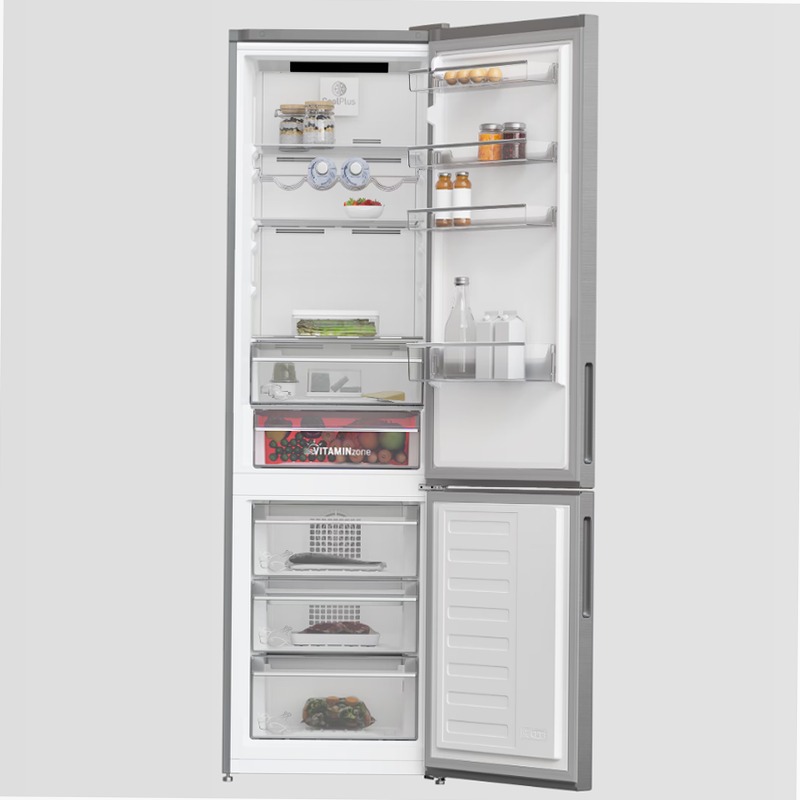 GKN 26240 XN - Frigorifero Grundig Acciaio E 202.5lt