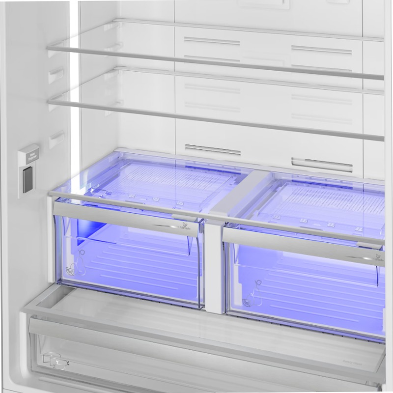 GQN21235GBN - Frigorifero a 4 porte con tecnologia FullFresh+ 182lt