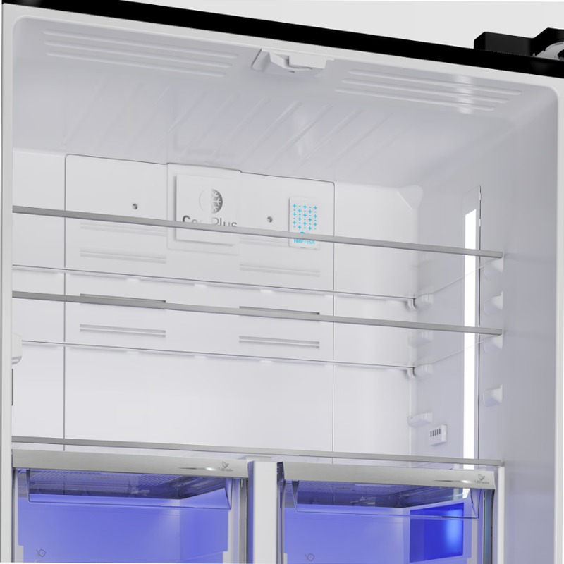 GQN21235GBN - Frigorifero a 4 porte con tecnologia FullFresh+ 182lt