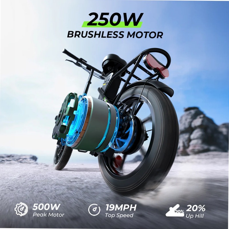 Bici elettrica pieghevole U3/U4