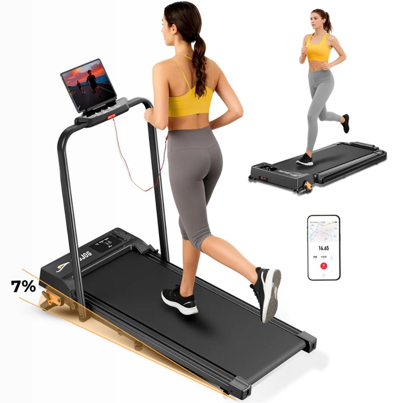 JT51 Tapis roulant pieghevole 2-in-1