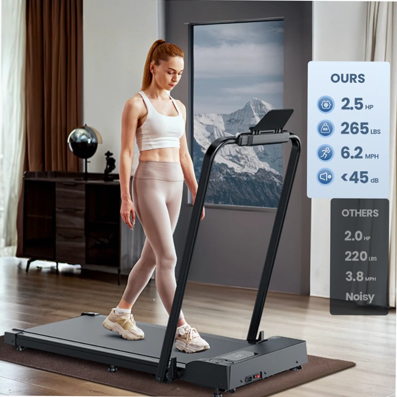 JT51 Tapis roulant pieghevole 2-in-1