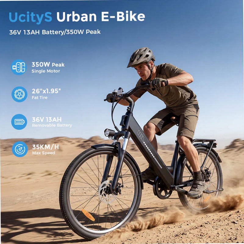 Ucity Urban Commuter - Bici Elettrica per la Città