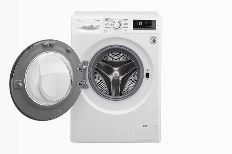 LG Lavatrice 10kg con Lavaggio a Vapore 1400rpm Bianco