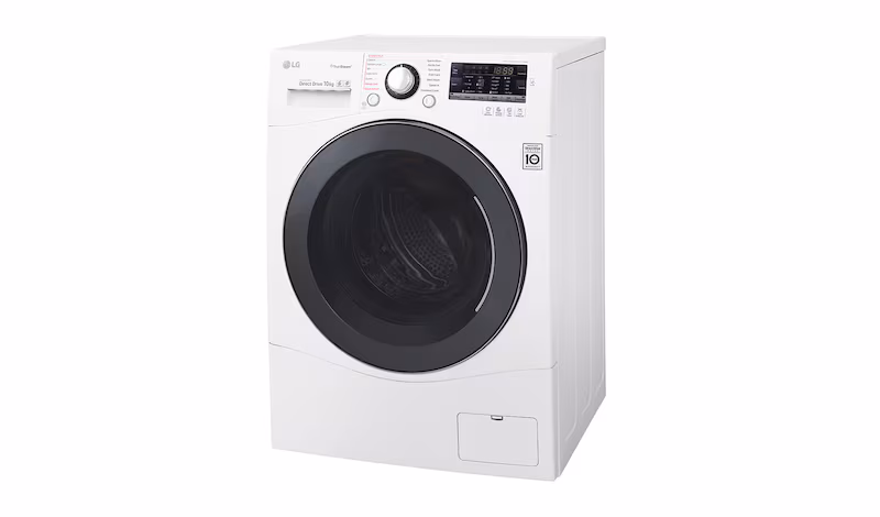 LG Lavatrice TurboWash™ 10 Kg Oblò Silver 1400rpm 10kg Argento