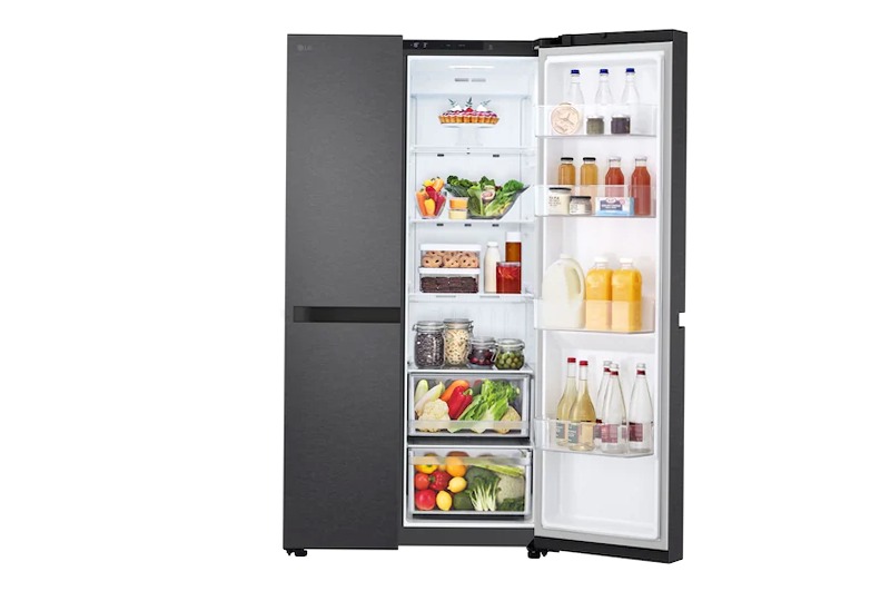 Frigorifero Side-by-Side Essence Matte Black E Side by Side 664lt