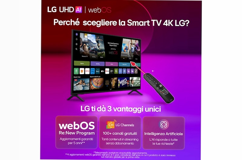 TV UHD LG Serie UT80 75'' Beige HD