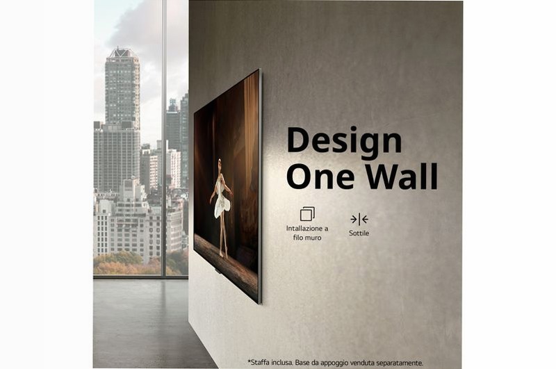 TV LG Signature OLED evo | Serie M3 97'' | Schermo wireless, Box Zero Connect, α9 Gen6, 60W, Smart TV WebOS 23