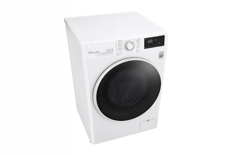 Lavatrice 9kg AI DD™ LG V3 1400rpm Bianco