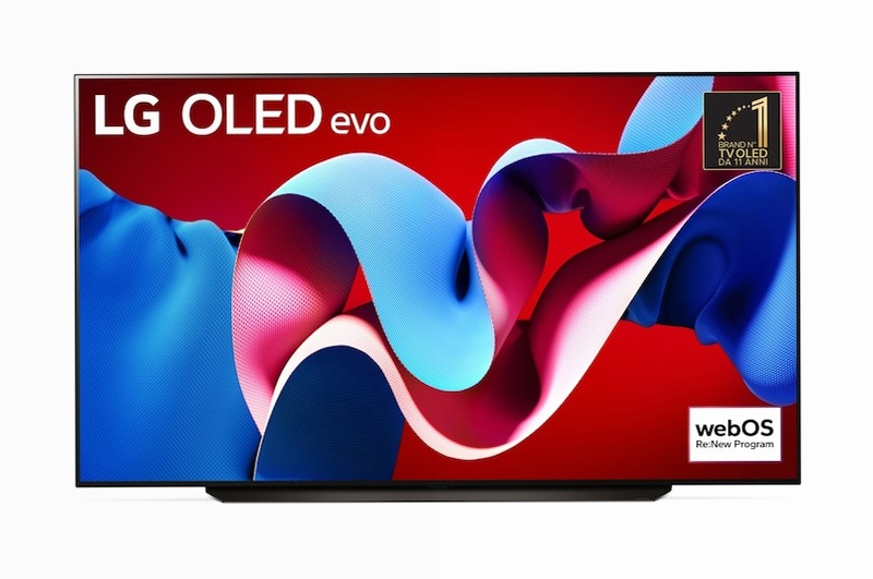 TV 83 pollici LG OLED evo AI C4 4K + Soundbar Home Theater LG S95TR HD