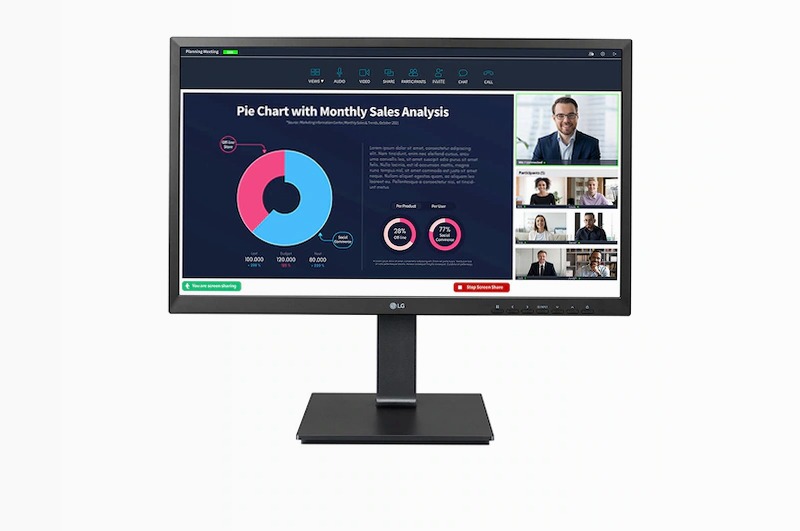LG 24BP750C-B Monitor Professionale IPS 24'' Full HD