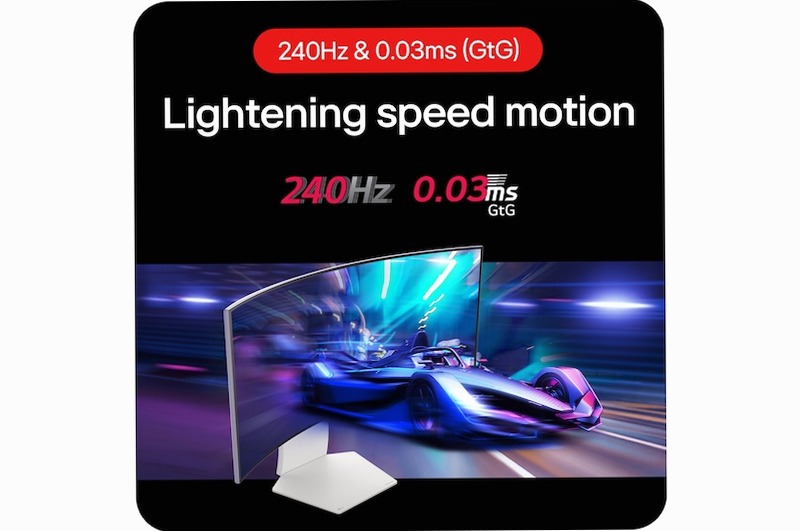 Monitor Gaming LG UltraGear 34GS95QE-W 34" OLED Fucsia OLED