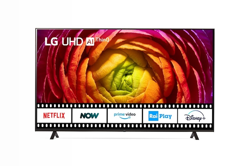 TV UHD LG Serie UR76 - 75'' Beige HD