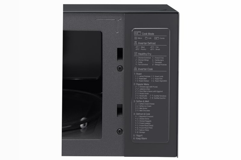 LG NeoChef MH6565CPW Microonde Grill 25L 1000W Acciaio