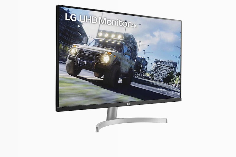 LG Ultra HD Monitor 32" Serie UN500 Beige 3840 x 2160