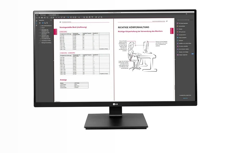 LG Monitor Professionale 27" IPS Quad HD HDR Fucsia