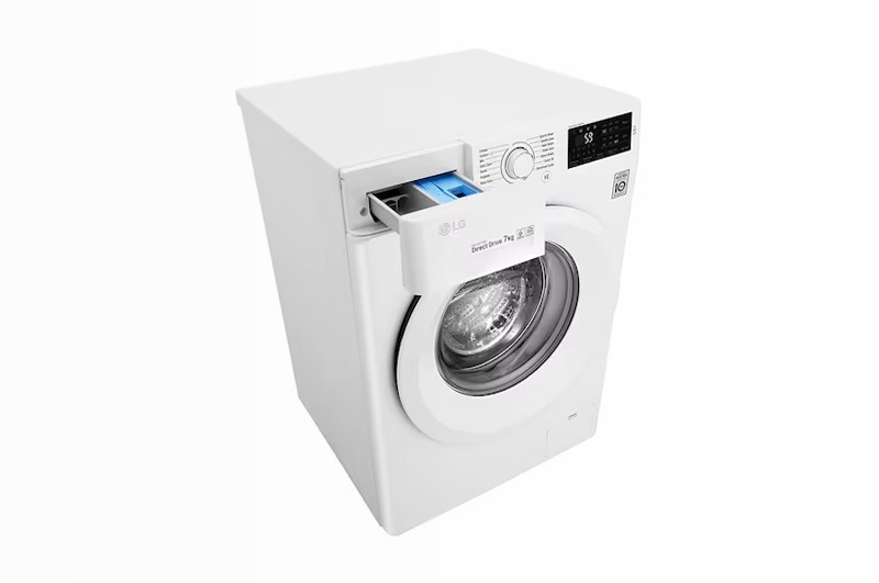 LG Lavatrice 7 kg Oblò Bianco - F4J5QN3W 1400rpm 7kg