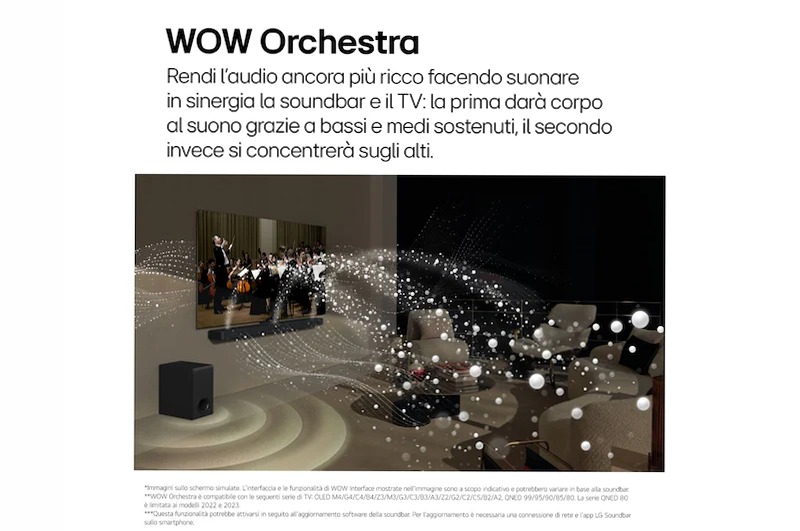 LG Soundbar S90TY 570W con 5.1.3 canali e Dolby Atmos | LG Italia