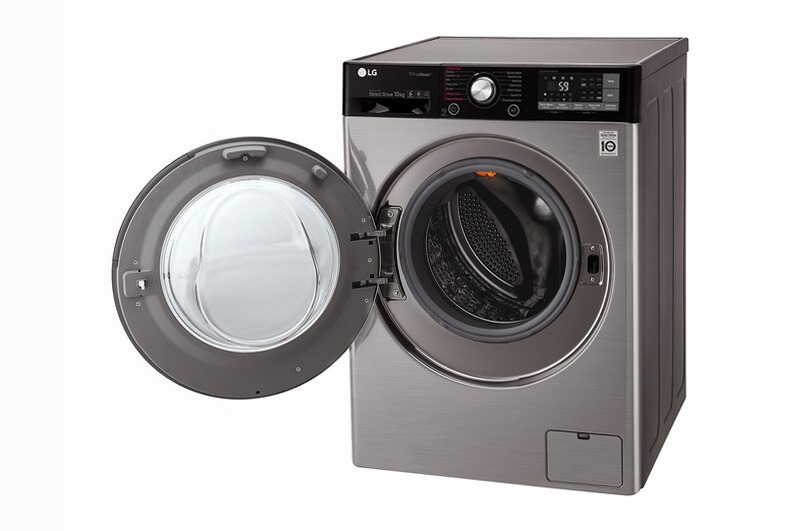 LG Lavatrice Smart TurboWash™ 10 kg 1400rpm 10kg Acciaio