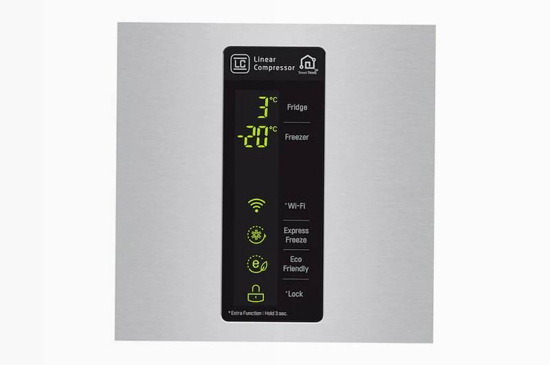 LG Frigorifero Combinato Largo 70 A 444.6lt